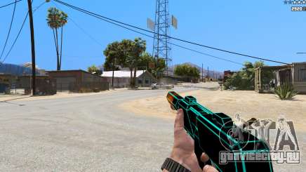 Saints Row 3 Cyber SMG Emissive v1.01 для GTA 5