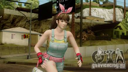 Dead Or Alive 5 Hitomi Overalls для GTA San Andreas