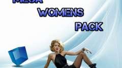 Womens Mega Pack by 7 Pack для GTA San Andreas