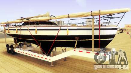 GTA V Big Boat Trailer для GTA San Andreas