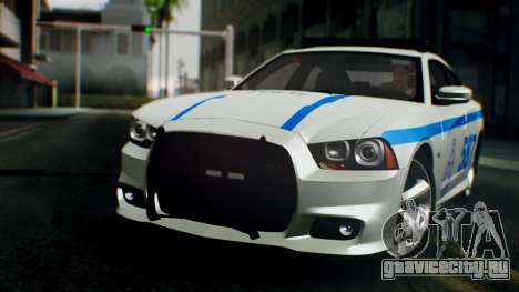 Dodge Charger SRT8 2015 Police Malaysia для GTA San Andreas