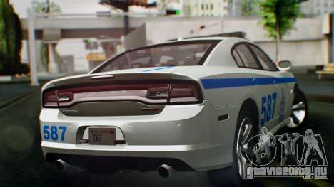 Dodge Charger SRT8 2015 Police Malaysia для GTA San Andreas