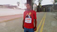 Trump for President T-Shirt для GTA San Andreas