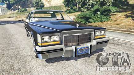 Cadillac Fleetwood Brougham 1985 для GTA 5