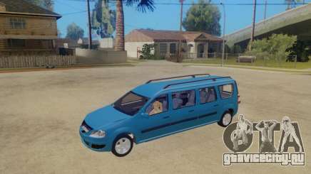 Lada Largus 7-door для GTA San Andreas