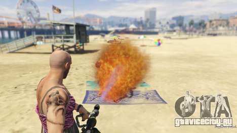 Real Flamethrower 1.5 для GTA 5