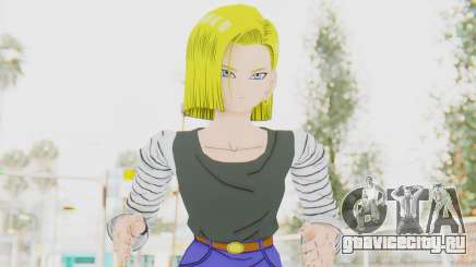 Dragon Ball Xenoverse Android 18 No Jacket для GTA San Andreas