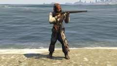 Captain Jack Sparrow 1.0 для GTA 5