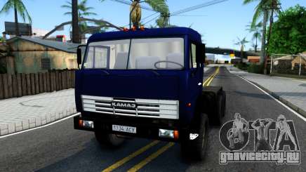 КамАЗ 54115 Синий Тягач для GTA San Andreas