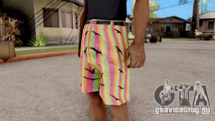 Шорты с чайками для GTA San Andreas