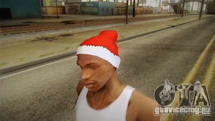 Красная шапка Санты Клауса для GTA San Andreas