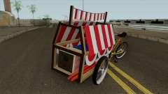 Indonesian Flag Seller Cart для GTA San Andreas