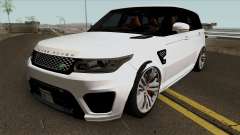 Land Rover Range Rover Sport SVR White для GTA San Andreas