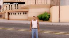 No Movement Mod для GTA San Andreas
