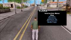 GTA Online Interaction Menu для GTA San Andreas