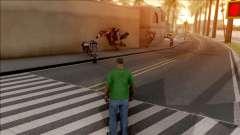 Bike Throw Mod v1.0 для GTA San Andreas