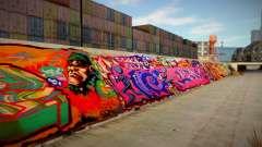 Los Angeles 90s Stormdrain Graffiti для GTA San Andreas