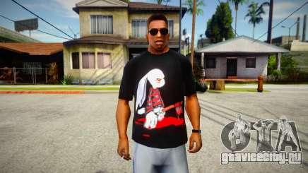 Evil Serial Killer Bunny T-Shirt для GTA San Andreas
