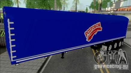 Colombian Postobon Company Trailer для GTA San Andreas