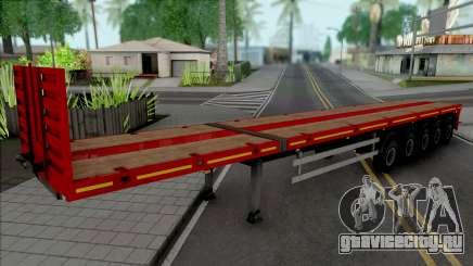 Trailer Flatbed 5 Axles для GTA San Andreas