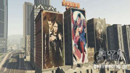 Posters for Hookah Palace Building для GTA 5