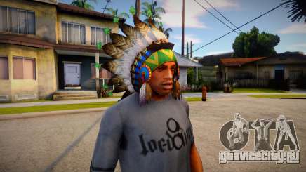 Indian headdress для GTA San Andreas