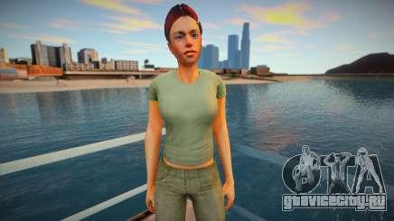 High quality gungrl3 для GTA San Andreas