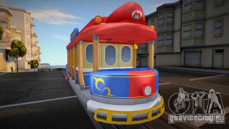Mario Kart 8 Tram M для GTA San Andreas