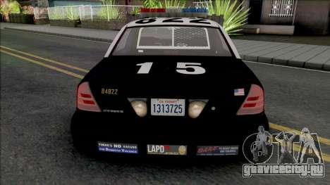 Ford Crown Victoria 2000 CVPI LAPD для GTA San Andreas