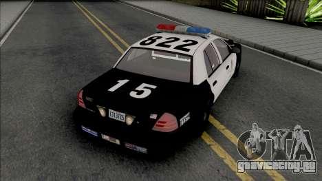 Ford Crown Victoria 2000 CVPI LAPD для GTA San Andreas