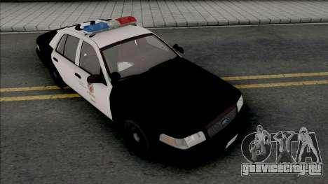 Ford Crown Victoria 2000 CVPI LAPD для GTA San Andreas