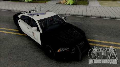 Dodge Charger 2013 LAPD для GTA San Andreas