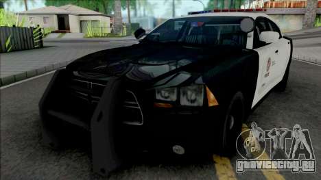 Dodge Charger 2013 LAPD для GTA San Andreas