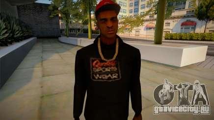 Парень с золотой цепью для GTA San Andreas