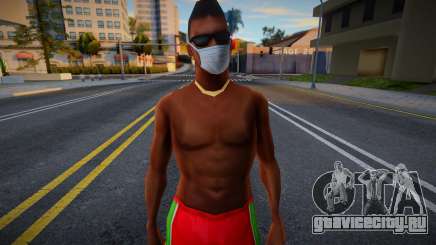 Bmybe в защитной маске для GTA San Andreas