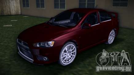 Mitsubishi Lancer Evolution Х для GTA Vice City