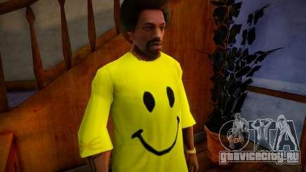 Happy Smile T Shirt для GTA San Andreas