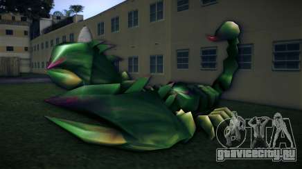 Green Scorpion Bike для GTA Vice City