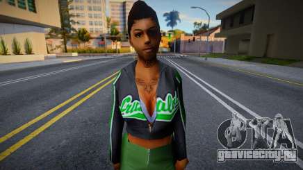 Спортивная девушка v1 для GTA San Andreas
