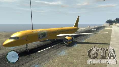 Boeing 757-200 Hamster Man для GTA 4