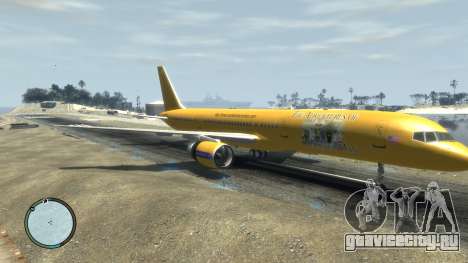Boeing 757-200 Hamster Man для GTA 4