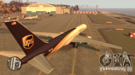 Boeing 757-200 UPS S2 для GTA 4