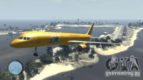Boeing 757-200 Hamster Man для GTA 4