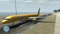 Boeing 757-200 Hamster Man для GTA 4