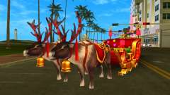 Christmas Sleigh для GTA Vice City