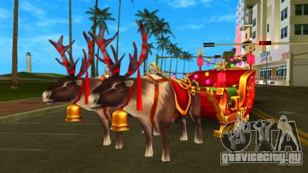 Christmas Sleigh для GTA Vice City