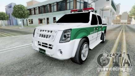 Isuzu D-Max Double Cab Police 2013 для GTA San Andreas