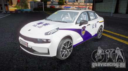2019 Geely Lynk&Co 03 2.0TD Chinese Police Car для GTA San Andreas
