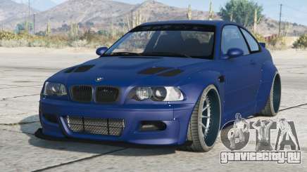 BMW M3 Wide Body Kit (E46) Cool Black [Replace] для GTA 5