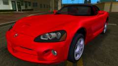 Dodge Viper SRT-10 Roadster TT Black Revel для GTA Vice City